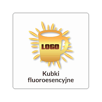 kubki reklamowe fluorescencyjne z logo
