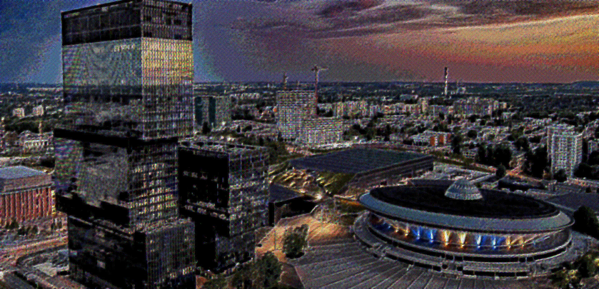 Katowice nocą