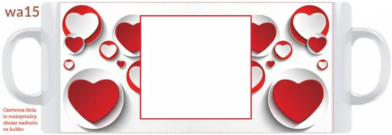 kubek na walentynki