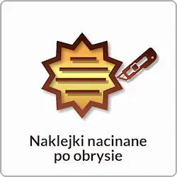Naklejki Nacinane po obrysie