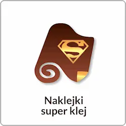 Mocne etykiety, naklejki super mocny klej, folia samoprzylepna na ściany