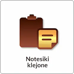 Notes bez okładki 75mm
