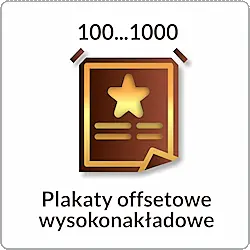 Plakaty wysokonakładowe A1