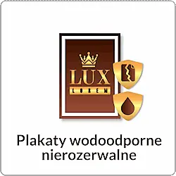 Plakaty wodoodporne nierozerwalne