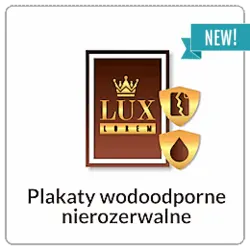 druk plakatów wodoodpornych do ram OWZ