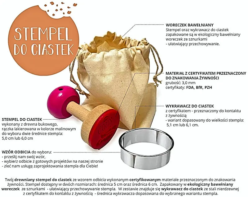 pieczątka do ciastek
