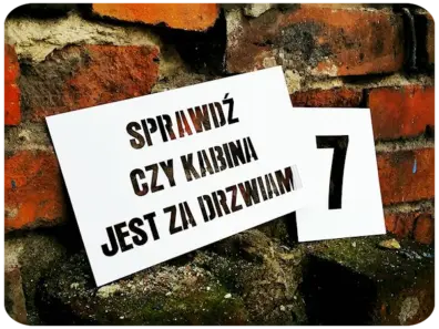 Szablon kartonowy do malowania